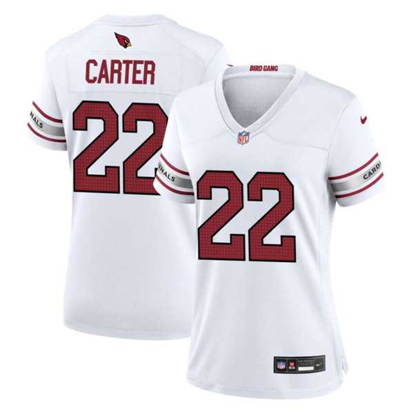 Women's Arizona Cardinals #22 Michael Carter White 2023 Stitched Jersey Dzhi,We sell and wholesale Women's Arizona Cardinals #22 Michael Carter White 2023 Stitched Jersey Dzhi on line form chian!